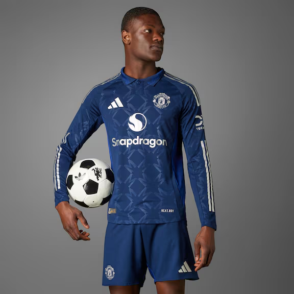 Manchester United 24-25 Herren Langarm Away Authentic Trikot With Custom Printing_01 Kollektion – Exklusive Manchester United FC Trikots und Fanartikel