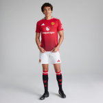 Manchester United 24-25 Home Authentic Shorts Weiß_08 Kollektion – Exklusive Manchester United FC Trikots und Fanartikel