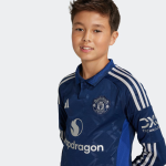 Manchester United 24-25 Langarm-Away-Trikot Kinder_03 Kollektion – Exklusive Manchester United FC Trikots und Fanartikel