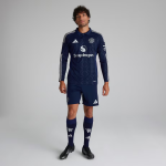 Manchester United 24-25 Langarm-Away-Trikot With Custom Printing_01 Kollektion – Exklusive Manchester United FC Trikots und Fanartikel
