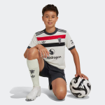 Manchester United 24-25 Third Shorts Kinder With Custom Printing_04 Kollektion – Exklusive Manchester United FC Trikots und Fanartikel