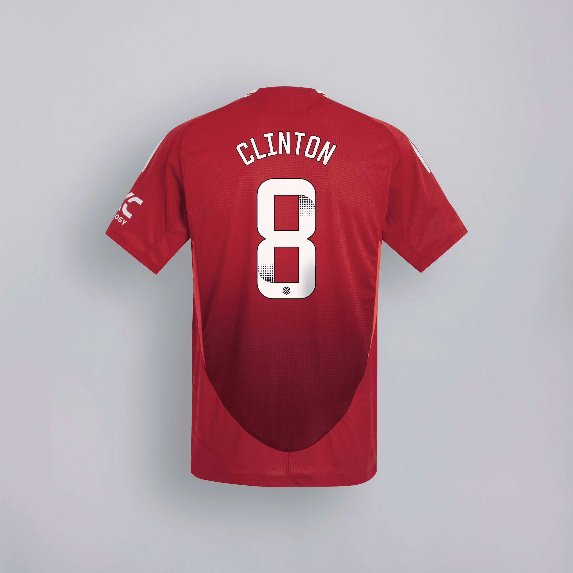 manchester united 2425 home trikot – 8 grace clinton Kollektion – Exklusive Manchester United FC Trikots und Fanartikel