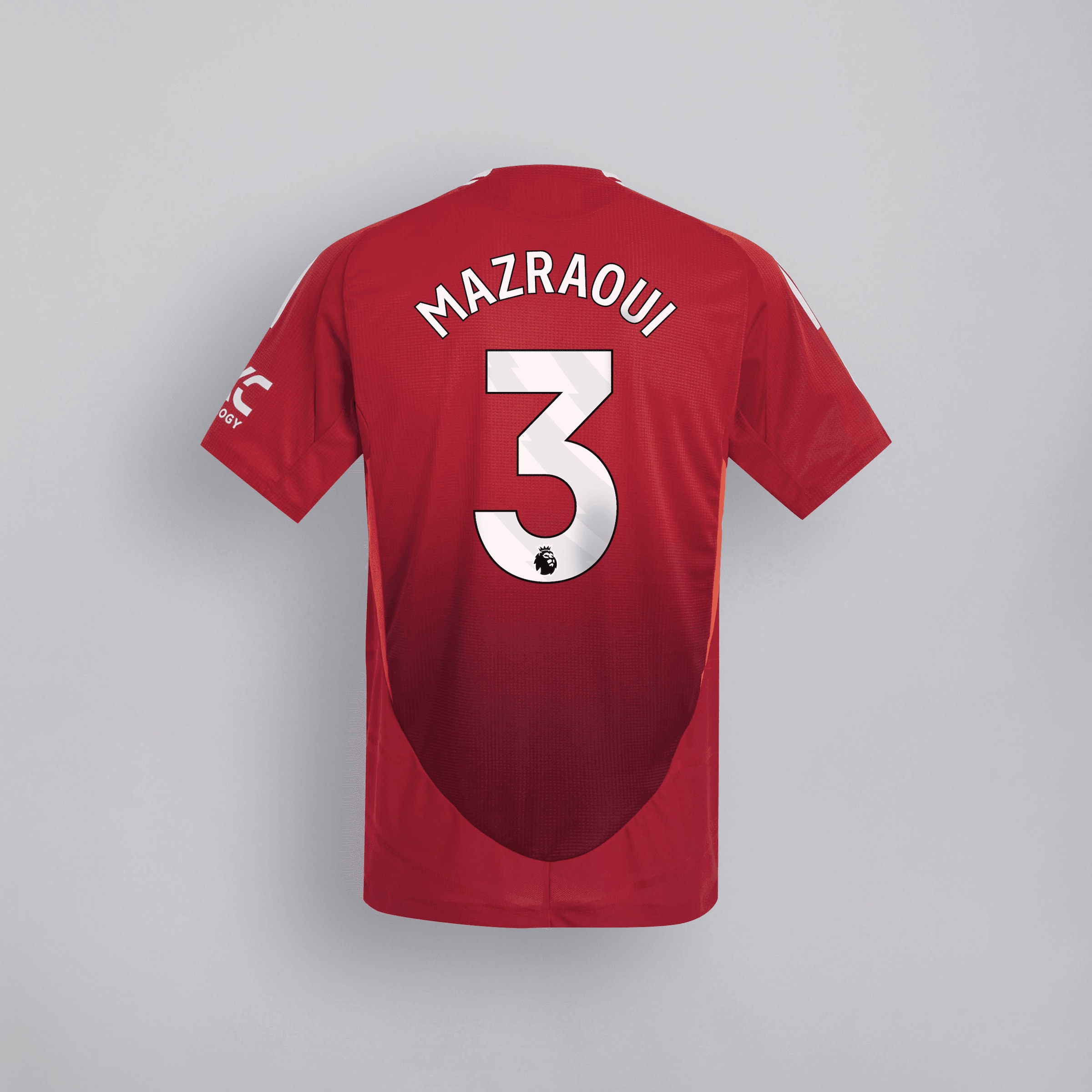 manchester united 2425 home trikot damen – 3 noussair mazraoui Kollektion – Exklusive Manchester United FC Trikots und Fanartikel
