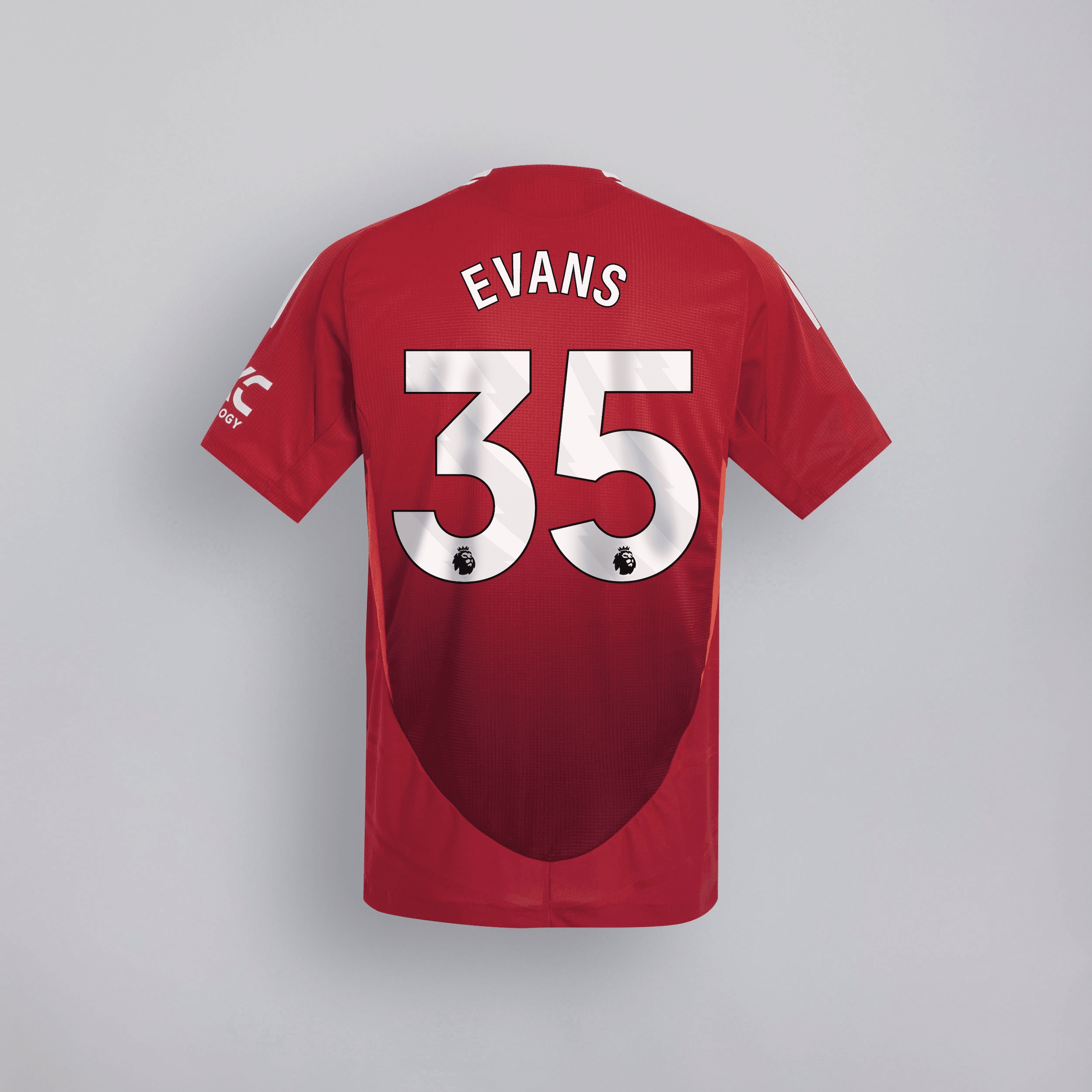 manchester united 2425 home trikot damen – 35 jonny evans Kollektion – Exklusive Manchester United FC Trikots und Fanartikel