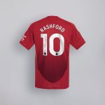 manchester united 2425 home trikot mit b.fernandes 8 epl druck amp abzeichen – 10 marcus rashford Kollektion – Exklusive Manchester United FC Trikots und Fanartikel