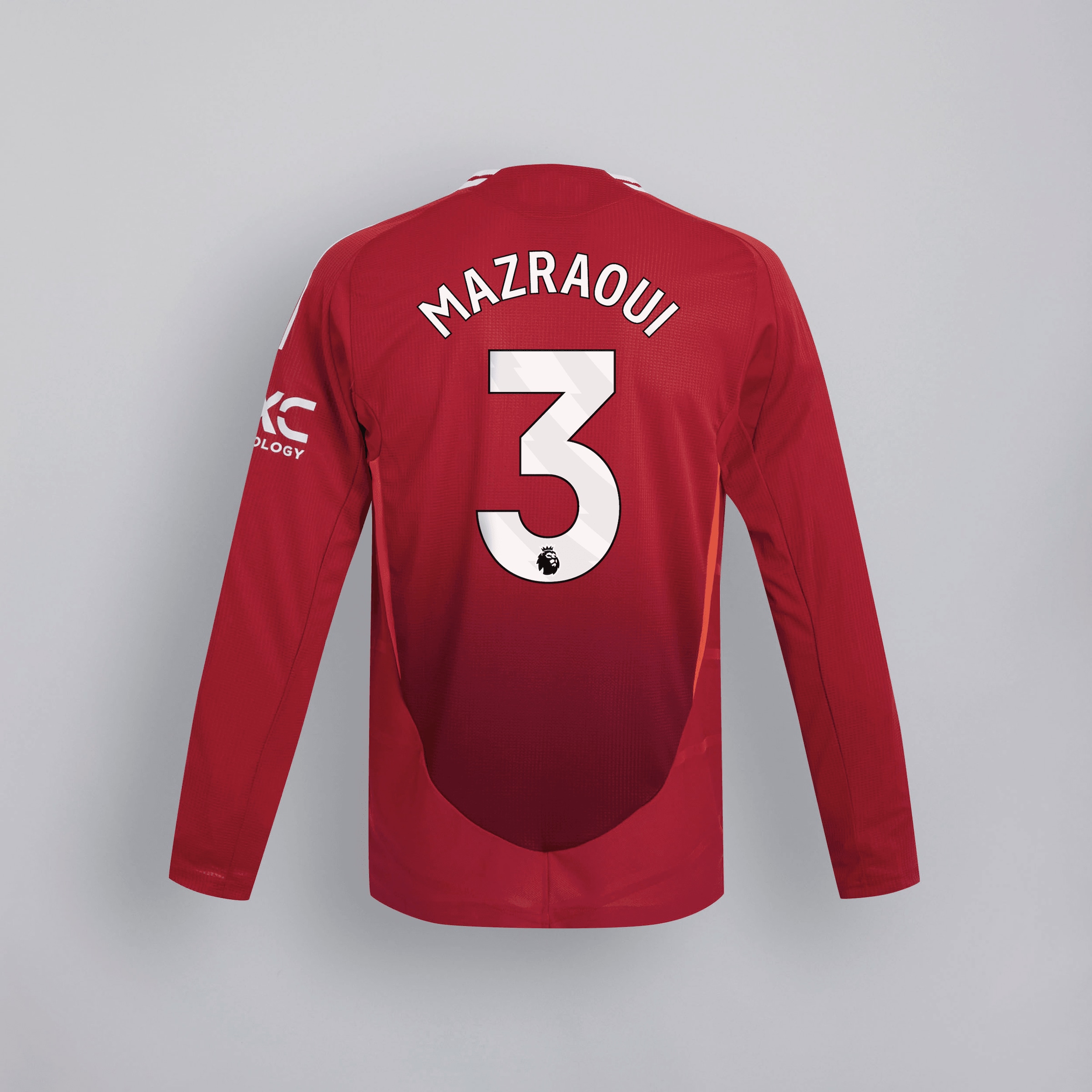 manchester united 2425 home trikot mit b.fernandes 8 epl druck amp abzeichen – 3 noussair mazraoui Kollektion – Exklusive Manchester United FC Trikots und Fanartikel
