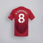 manchester united 2425 home trikot mit garnacho 17 epl druck amp abzeichen – 8 bruno fernandes Kollektion – Exklusive Manchester United FC Trikots und Fanartikel