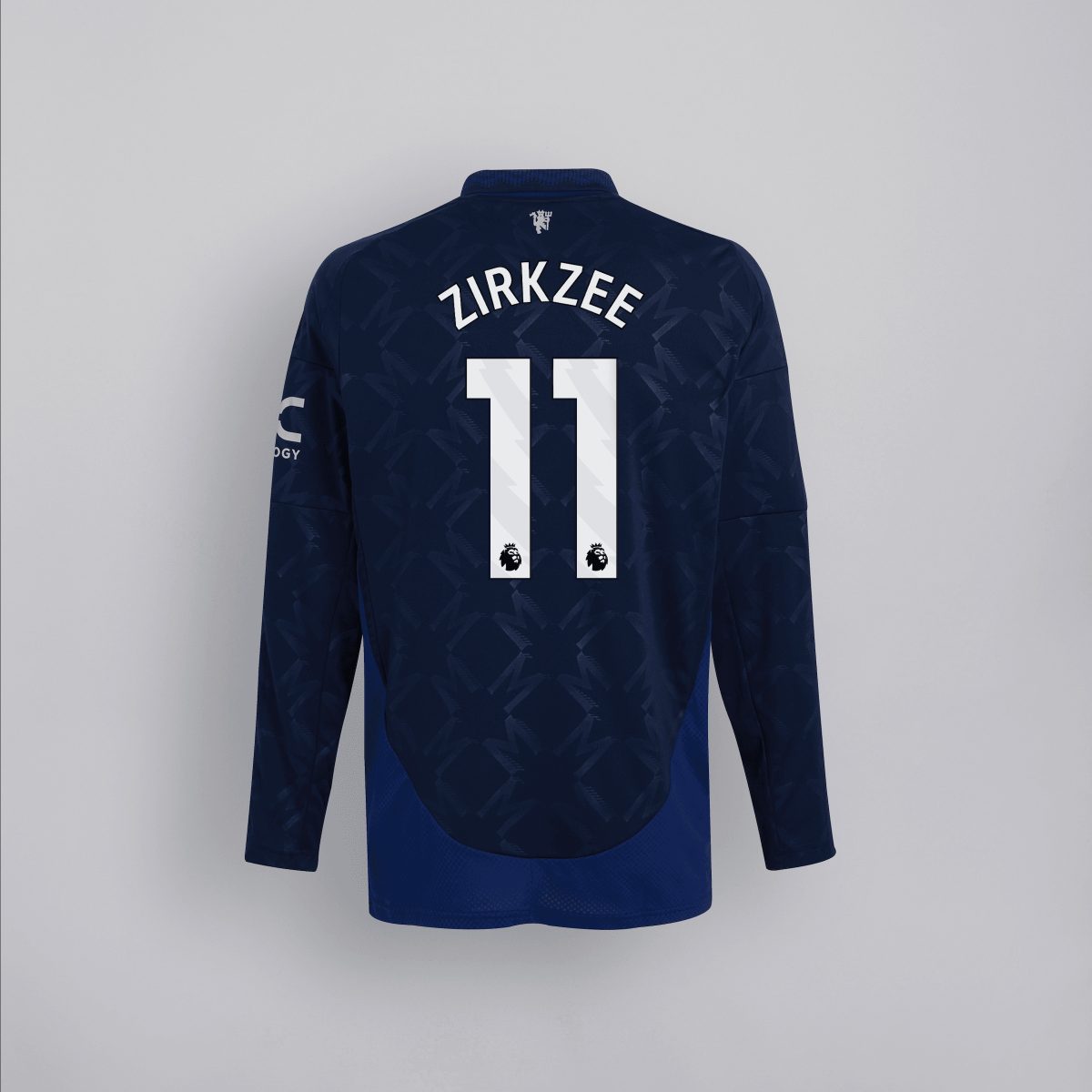 manchester united 2425 langarm-away-trikot – 11 joshua orobosa zirkzee Kollektion – Exklusive Manchester United FC Trikots und Fanartikel