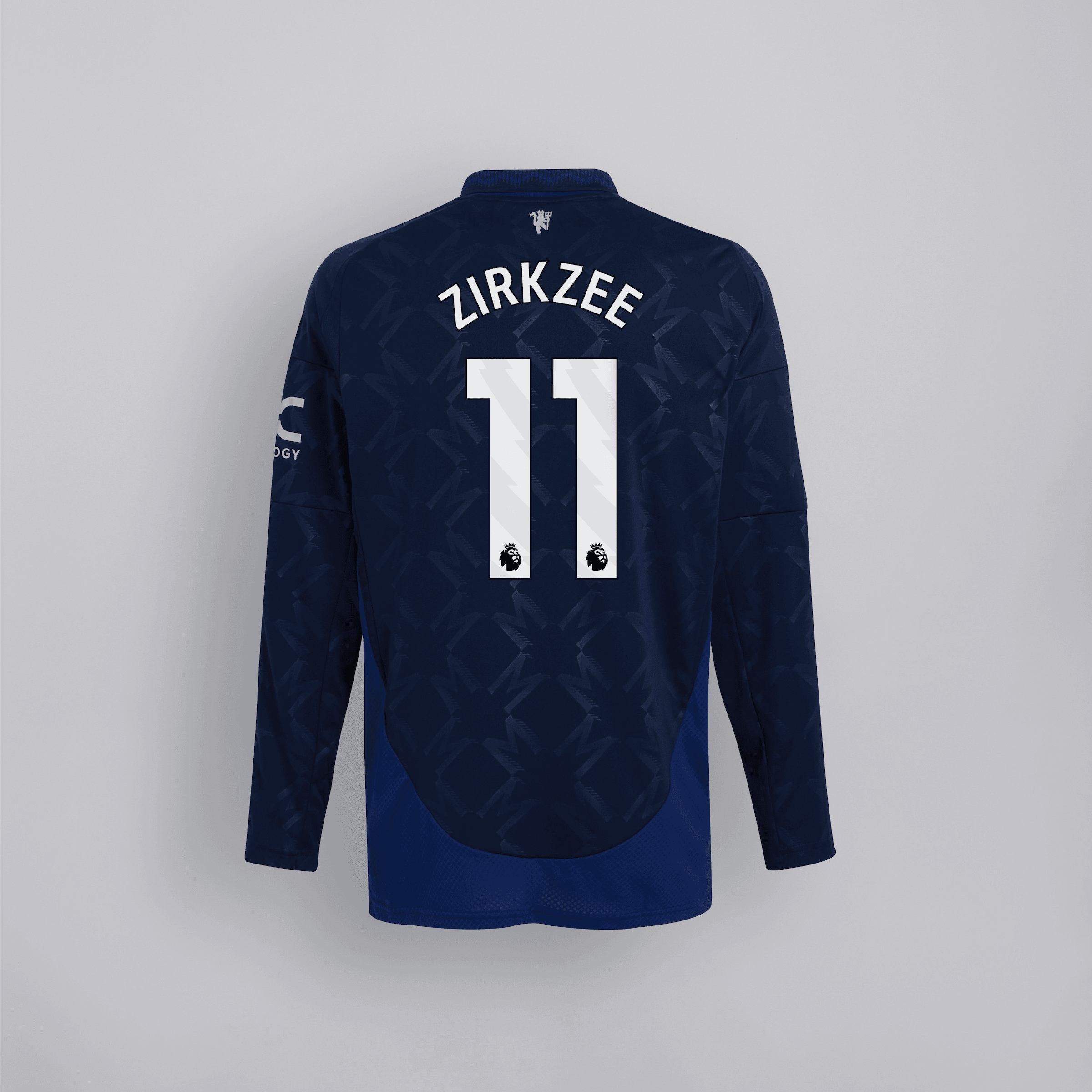 manchester united 2425 langarm-away-trikot – 11 joshua orobosa zirkzee Kollektion – Exklusive Manchester United FC Trikots und Fanartikel