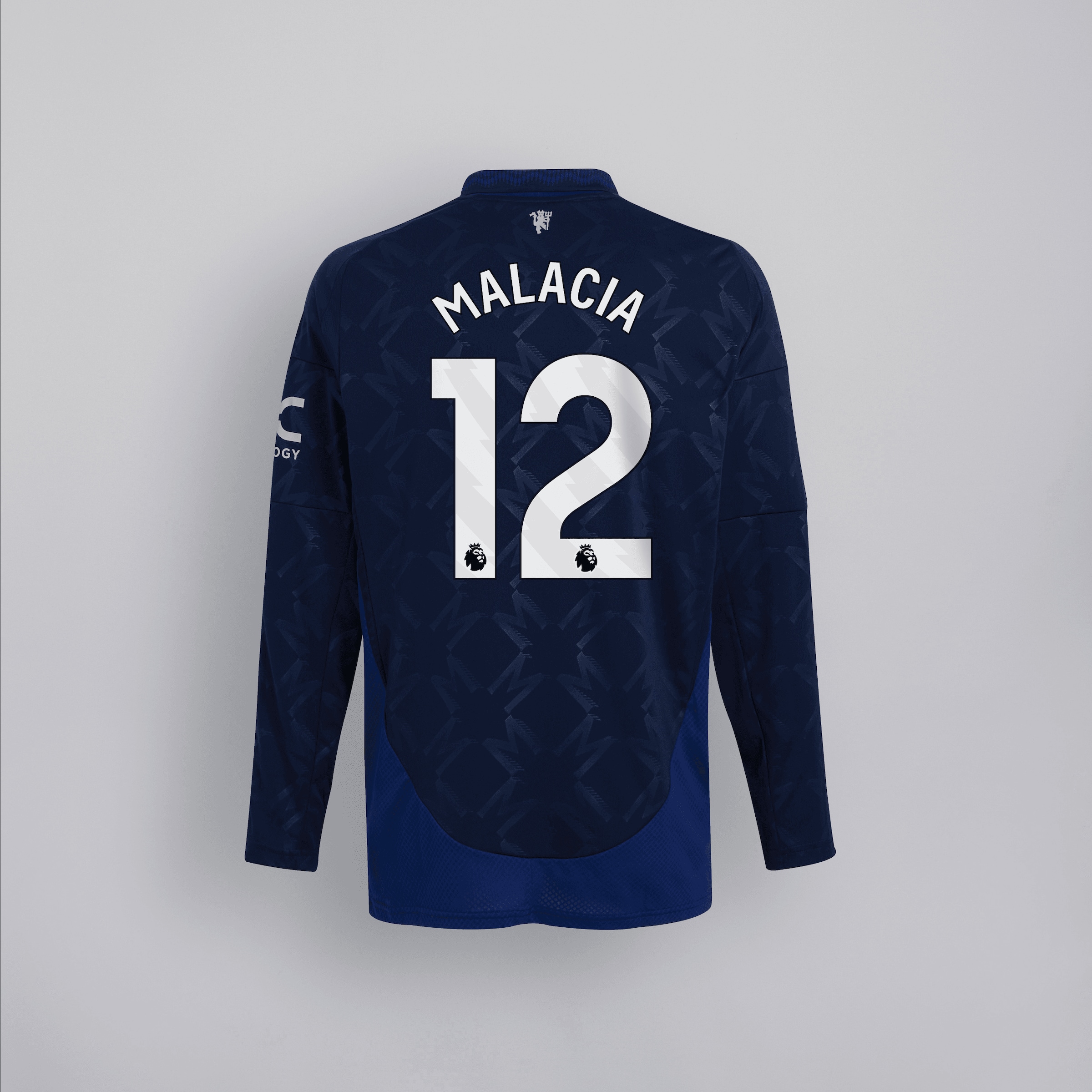 manchester united 2425 langarm-away-trikot – 12 tyrell malacia Kollektion – Exklusive Manchester United FC Trikots und Fanartikel