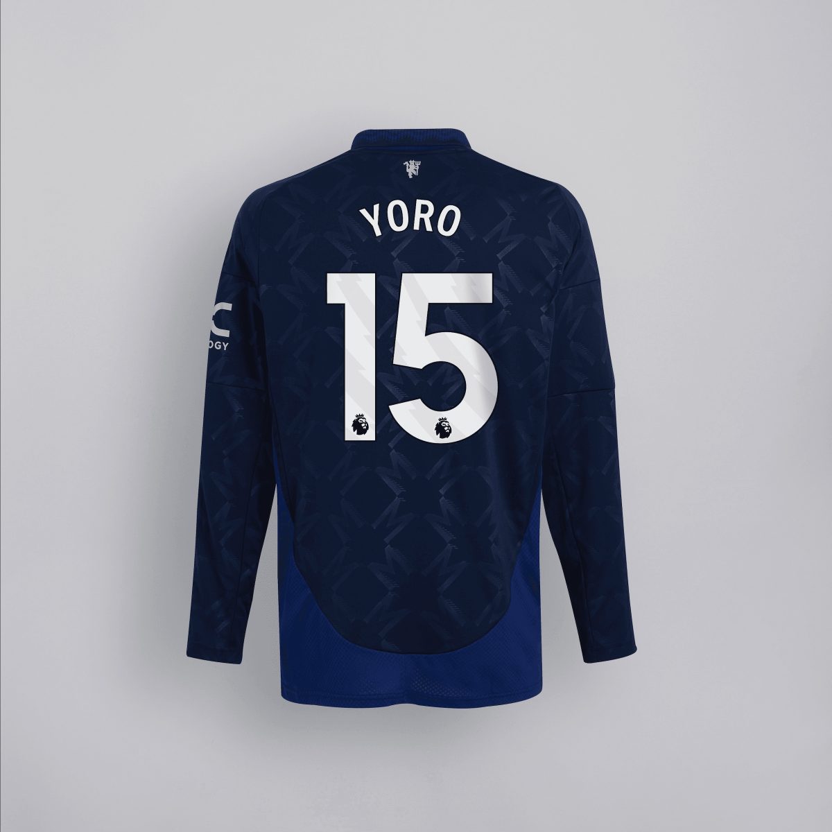 manchester united 2425 langarm-away-trikot – 15 leny yoro Kollektion – Exklusive Manchester United FC Trikots und Fanartikel
