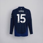 manchester united 2425 langarm-away-trikot – 15 leny yoro Kollektion – Exklusive Manchester United FC Trikots und Fanartikel