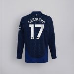 manchester united 2425 langarm-away-trikot – 17 alejandro garnacho Kollektion – Exklusive Manchester United FC Trikots und Fanartikel