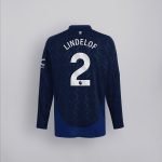 manchester united 2425 langarm-away-trikot – 2 victor lindelöf Kollektion – Exklusive Manchester United FC Trikots und Fanartikel