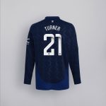 manchester united 2425 langarm-away-trikot – 21 millie turner Kollektion – Exklusive Manchester United FC Trikots und Fanartikel