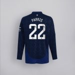 manchester united 2425 langarm-away-trikot – 22 nikita parris Kollektion – Exklusive Manchester United FC Trikots und Fanartikel