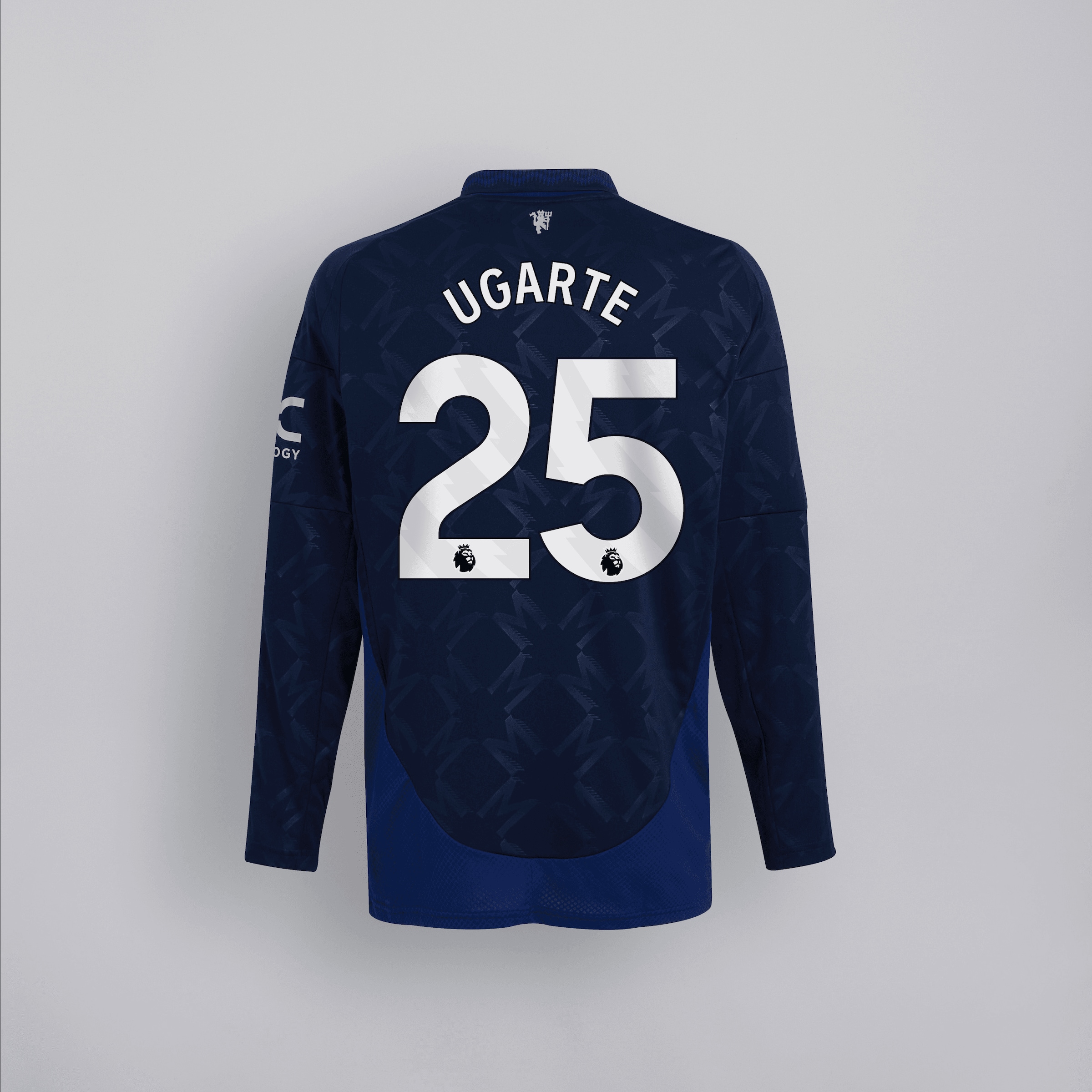 manchester united 2425 langarm-away-trikot – 25 manuel ugarte Kollektion – Exklusive Manchester United FC Trikots und Fanartikel