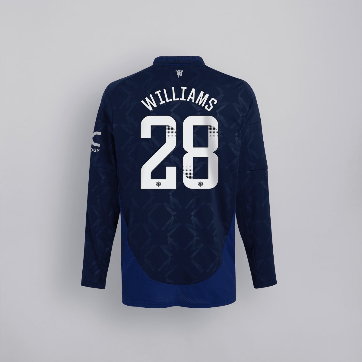 manchester united 2425 langarm-away-trikot – 28 rachel williams Kollektion – Exklusive Manchester United FC Trikots und Fanartikel