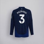 manchester united 2425 langarm-away-trikot – 3 noussair mazraoui Kollektion – Exklusive Manchester United FC Trikots und Fanartikel