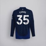 manchester united 2425 langarm-away-trikot – 35 jonny evans Kollektion – Exklusive Manchester United FC Trikots und Fanartikel