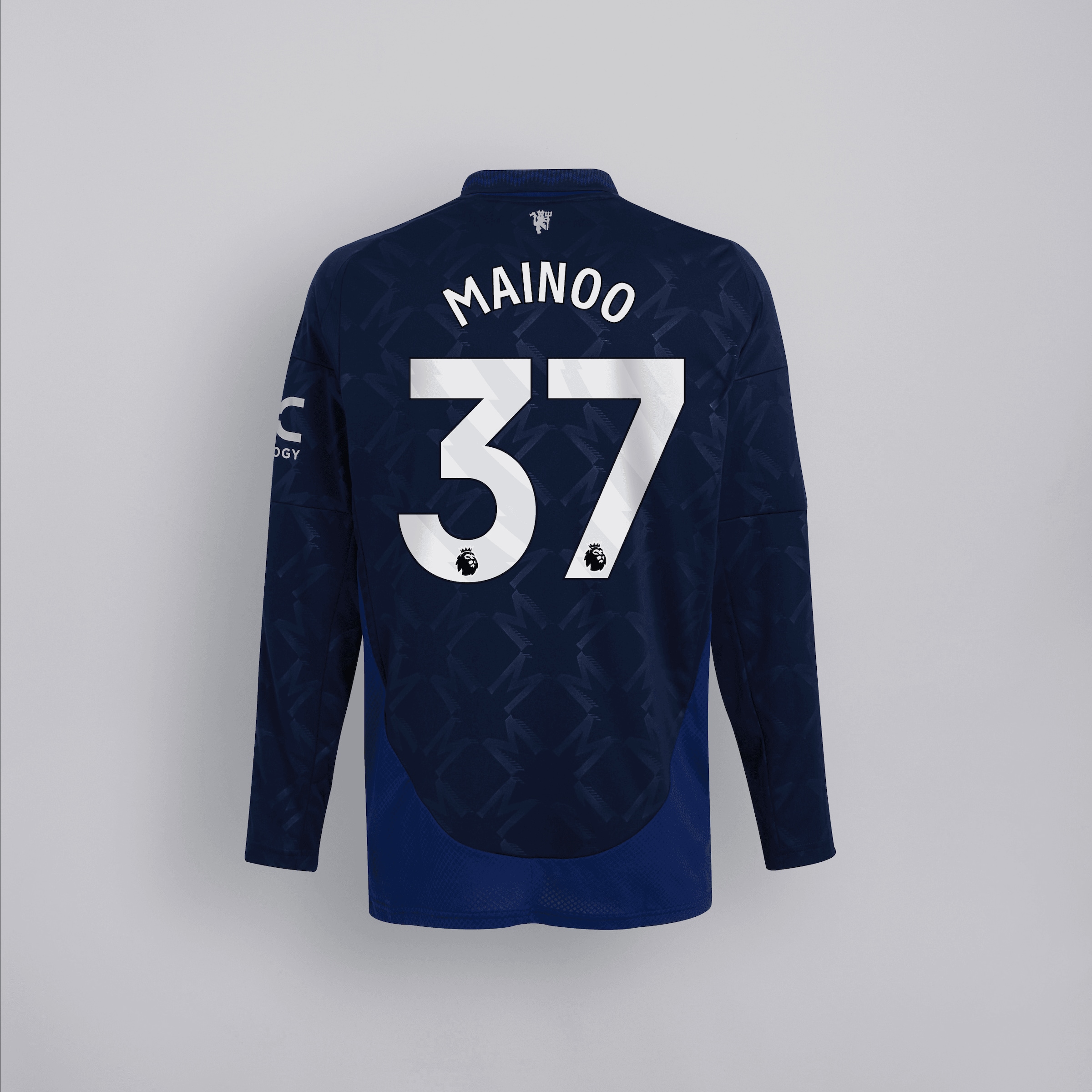 manchester united 2425 langarm-away-trikot – 37 kobbie mainoo Kollektion – Exklusive Manchester United FC Trikots und Fanartikel