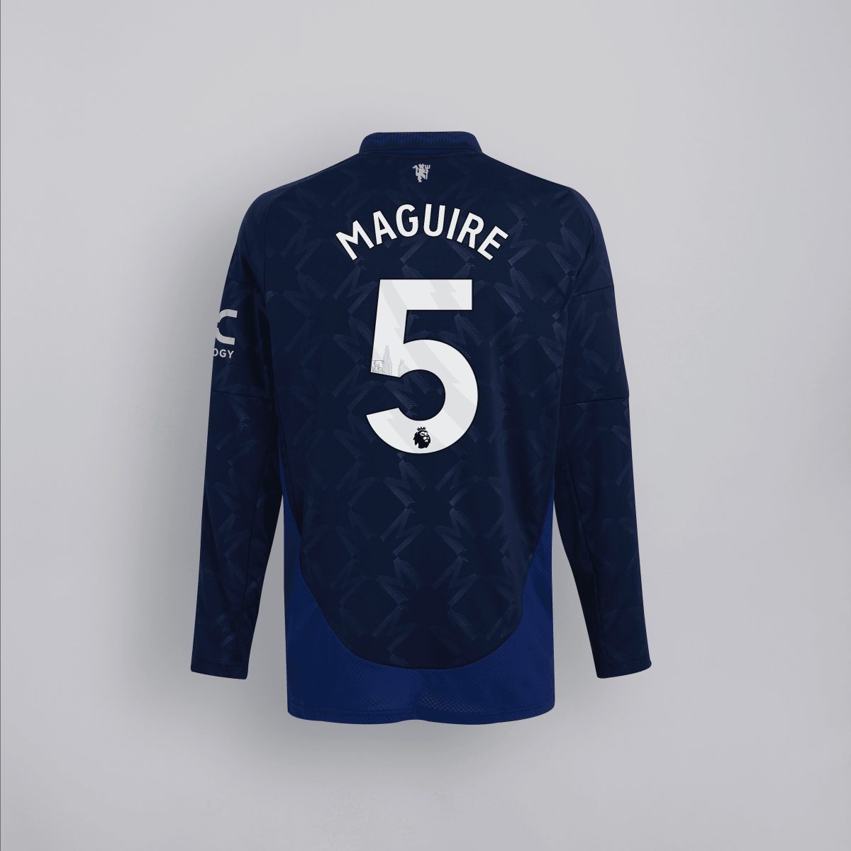 manchester united 2425 langarm-away-trikot – 5 harry maguire Kollektion – Exklusive Manchester United FC Trikots und Fanartikel
