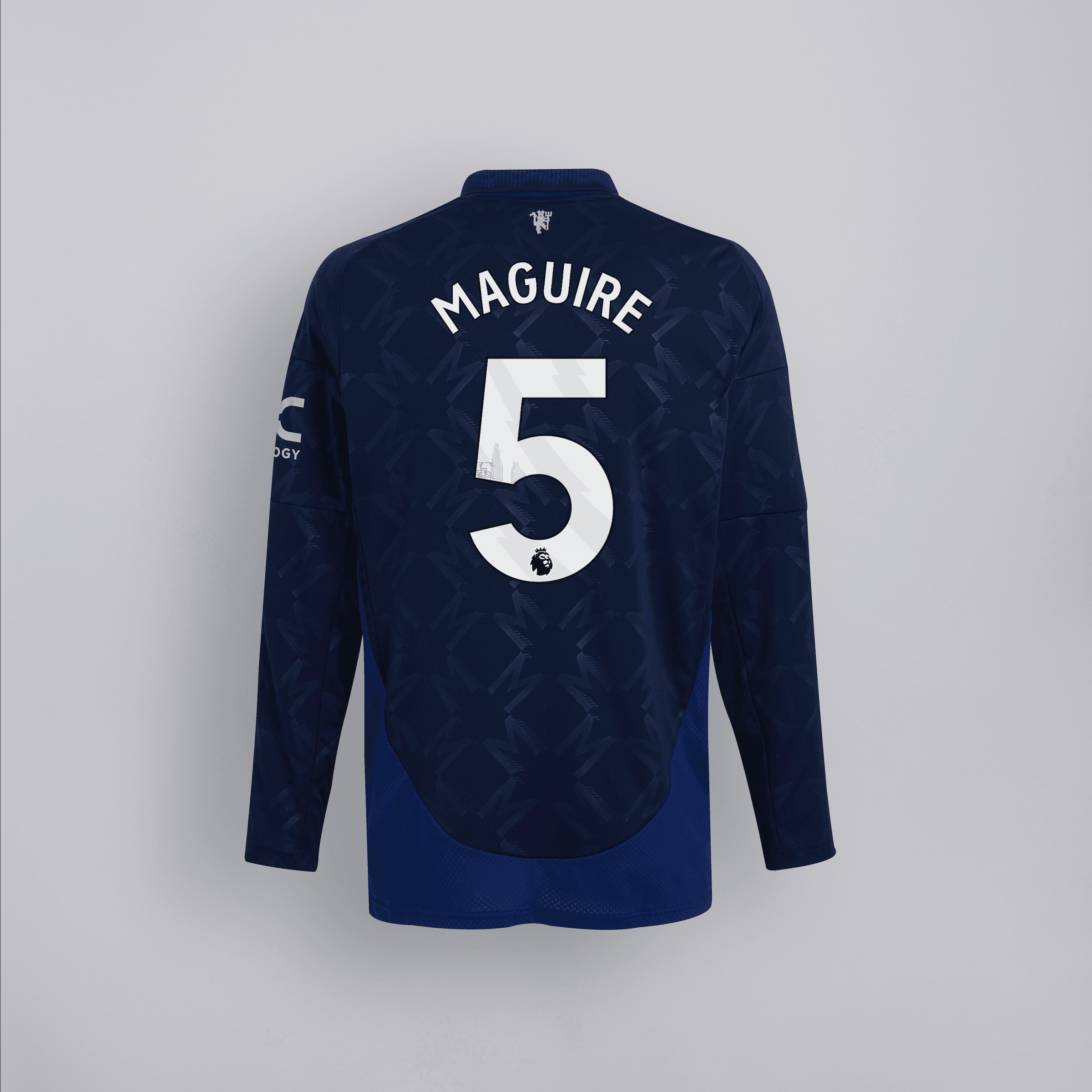 manchester united 2425 langarm-away-trikot – 5 harry maguire Kollektion – Exklusive Manchester United FC Trikots und Fanartikel