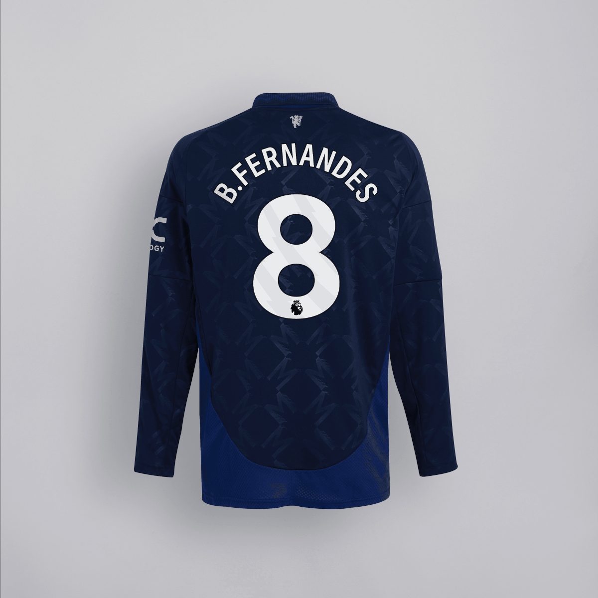 manchester united 2425 langarm-away-trikot – 8 bruno fernandes Kollektion – Exklusive Manchester United FC Trikots und Fanartikel