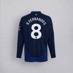 manchester united 2425 langarm-away-trikot – 8 bruno fernandes Kollektion – Exklusive Manchester United FC Trikots und Fanartikel