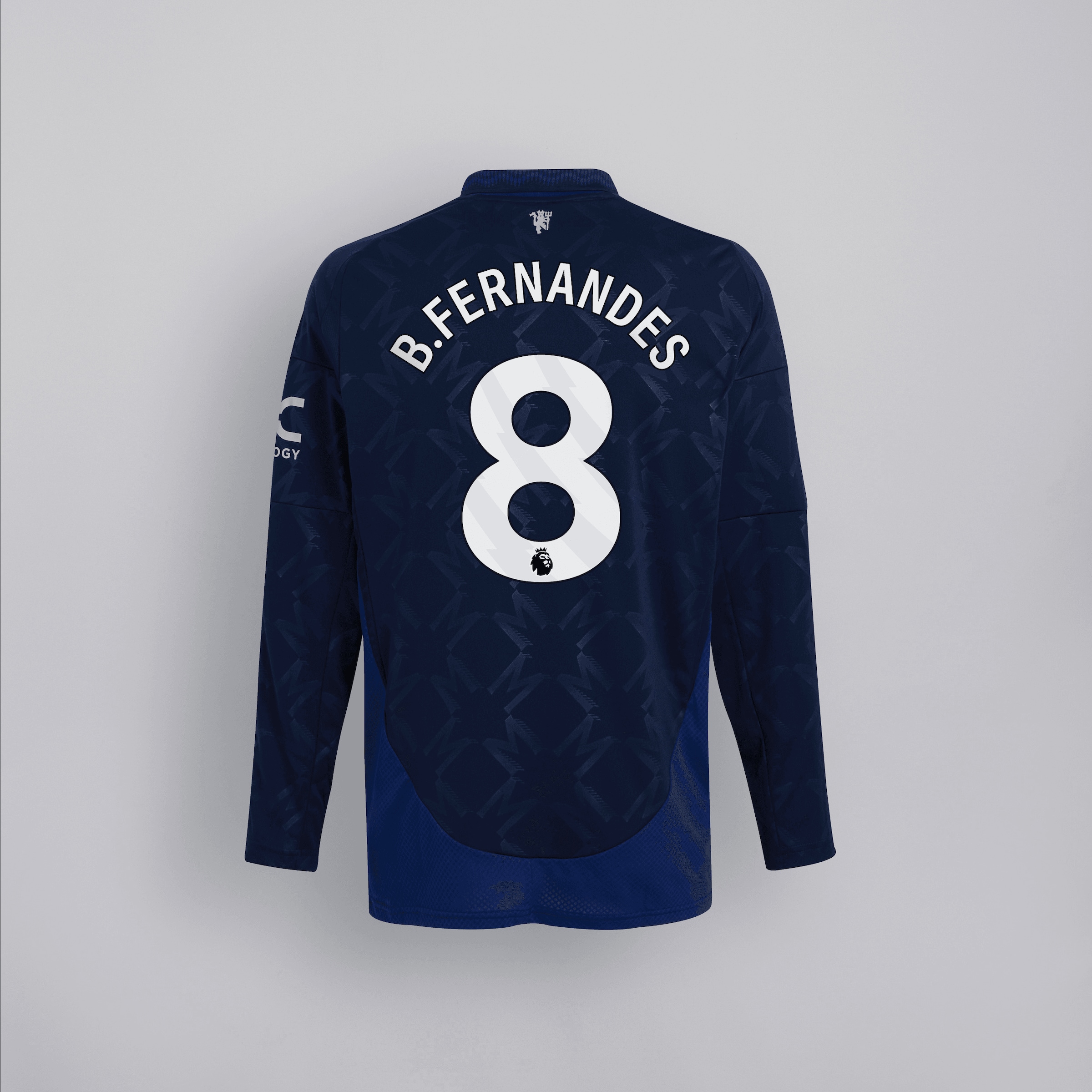 manchester united 2425 langarm-away-trikot – 8 bruno fernandes Kollektion – Exklusive Manchester United FC Trikots und Fanartikel