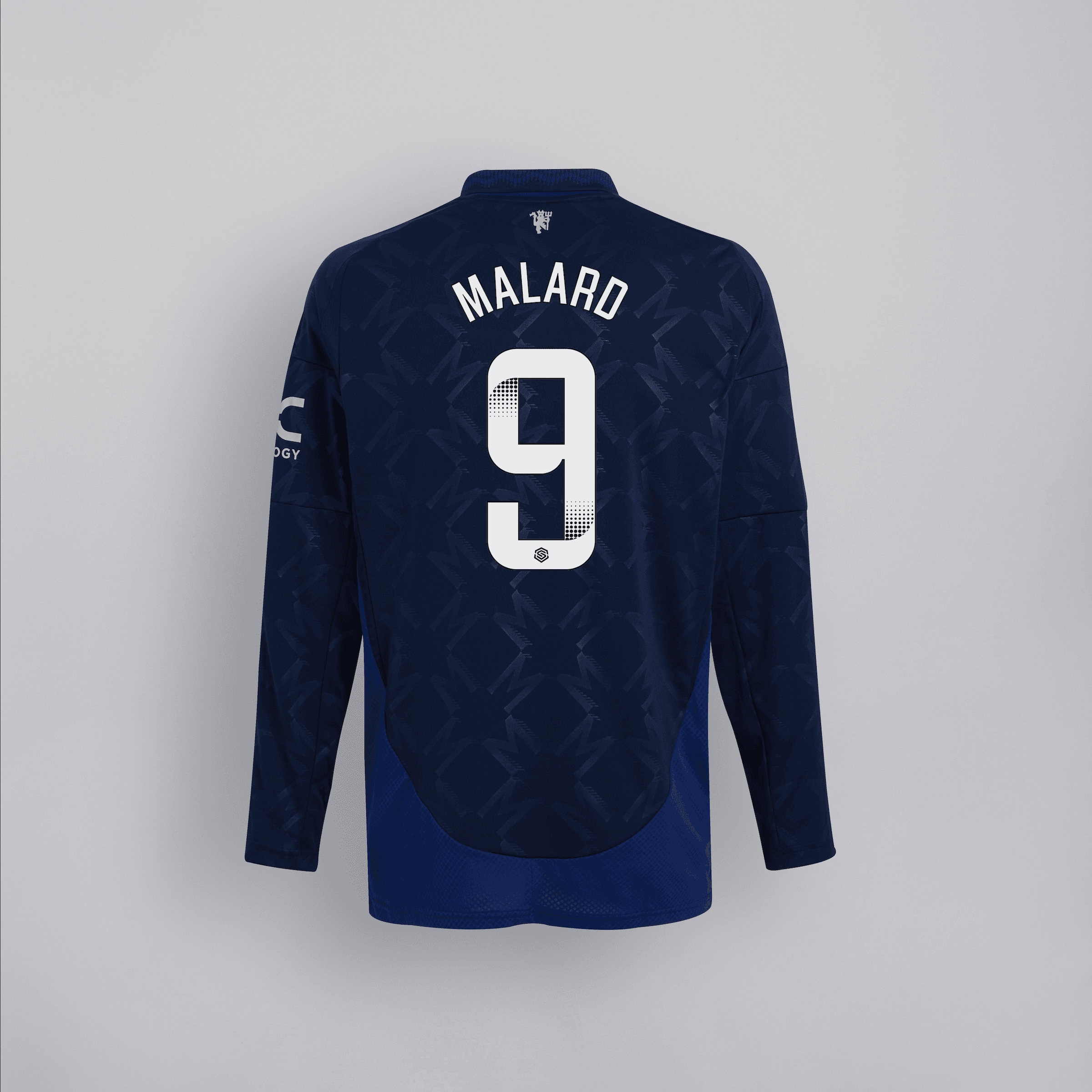 manchester united 2425 langarm-away-trikot – 9 melvine malard Kollektion – Exklusive Manchester United FC Trikots und Fanartikel