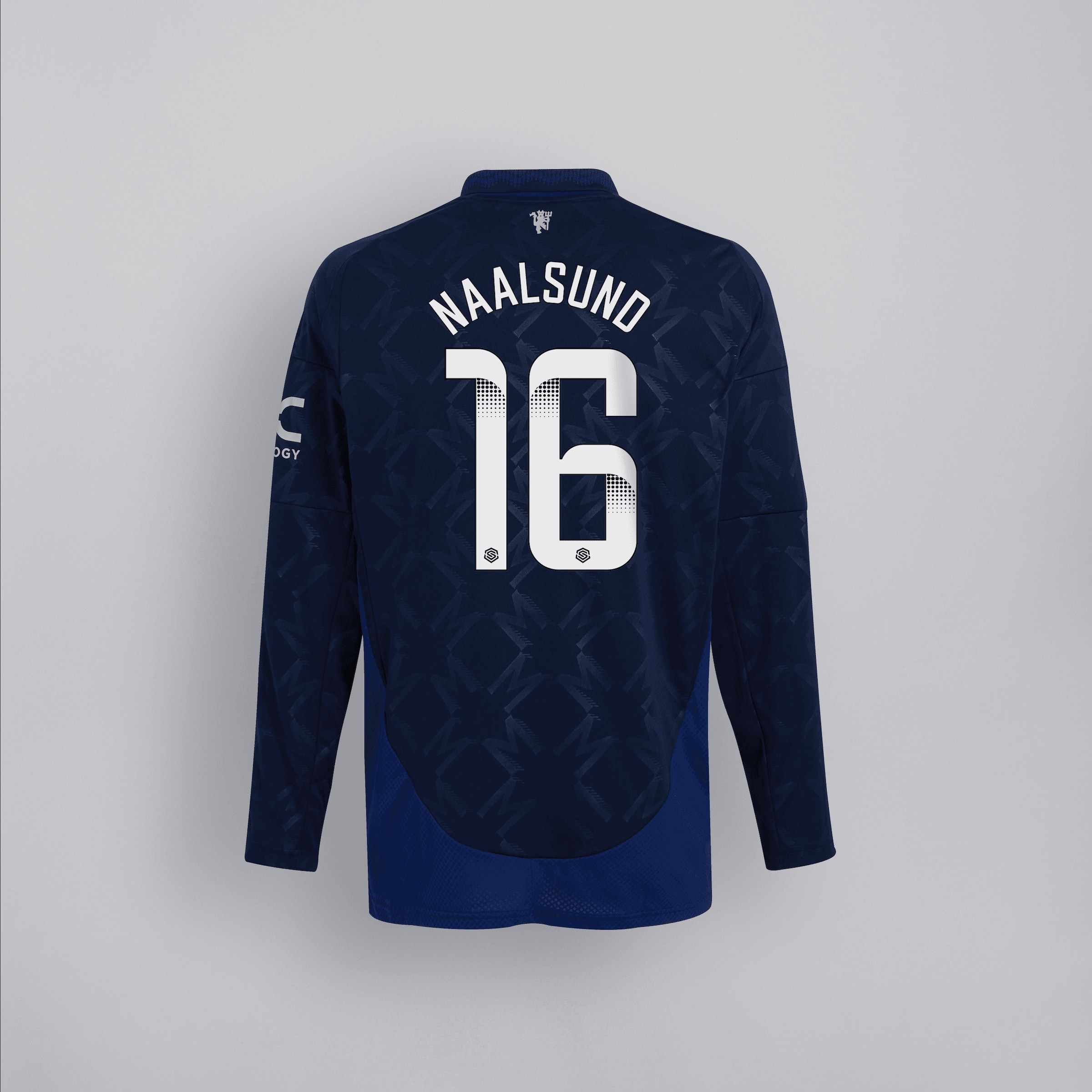 manchester united 2425 langarm-away-trikot kinder – 16 lisa naalsund Kollektion – Exklusive Manchester United FC Trikots und Fanartikel