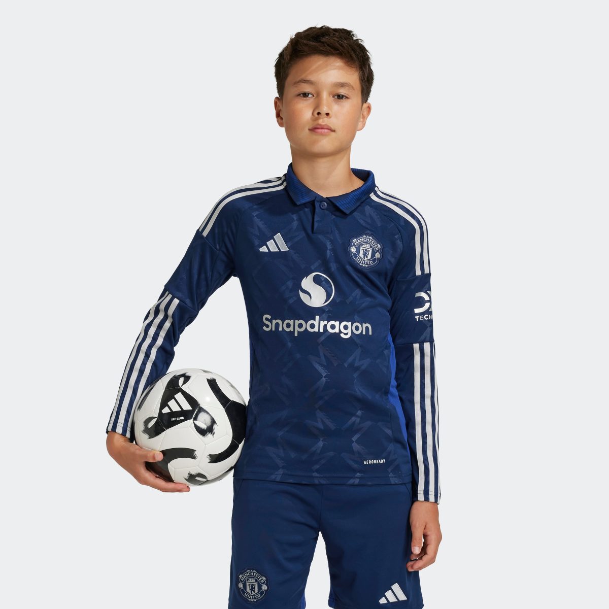 manchester united 2425 langarm-away-trikot kinder – 25 manuel ugarte Kollektion – Exklusive Manchester United FC Trikots und Fanartikel