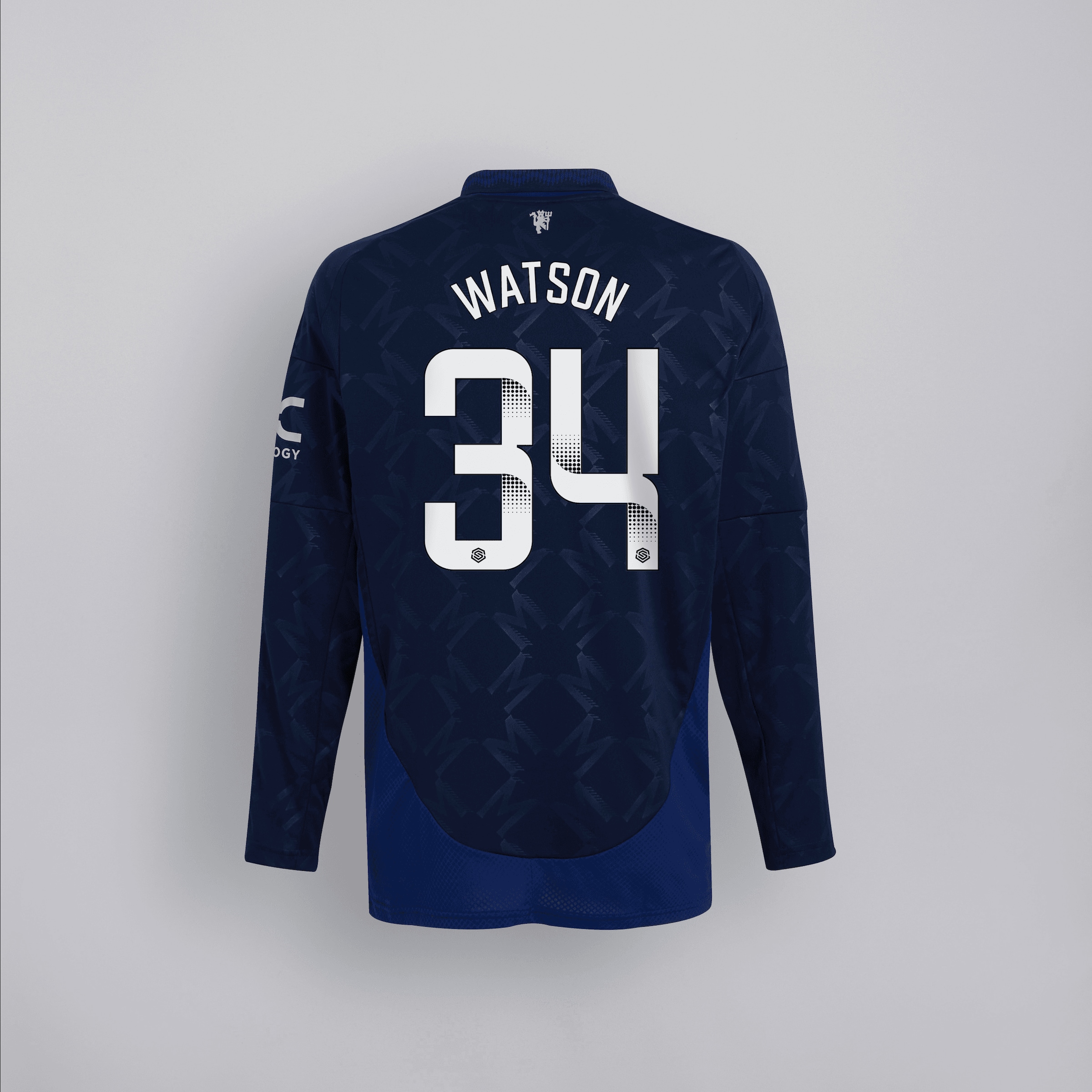manchester united 2425 langarm-away-trikot kinder – 34 emma watson Kollektion – Exklusive Manchester United FC Trikots und Fanartikel
