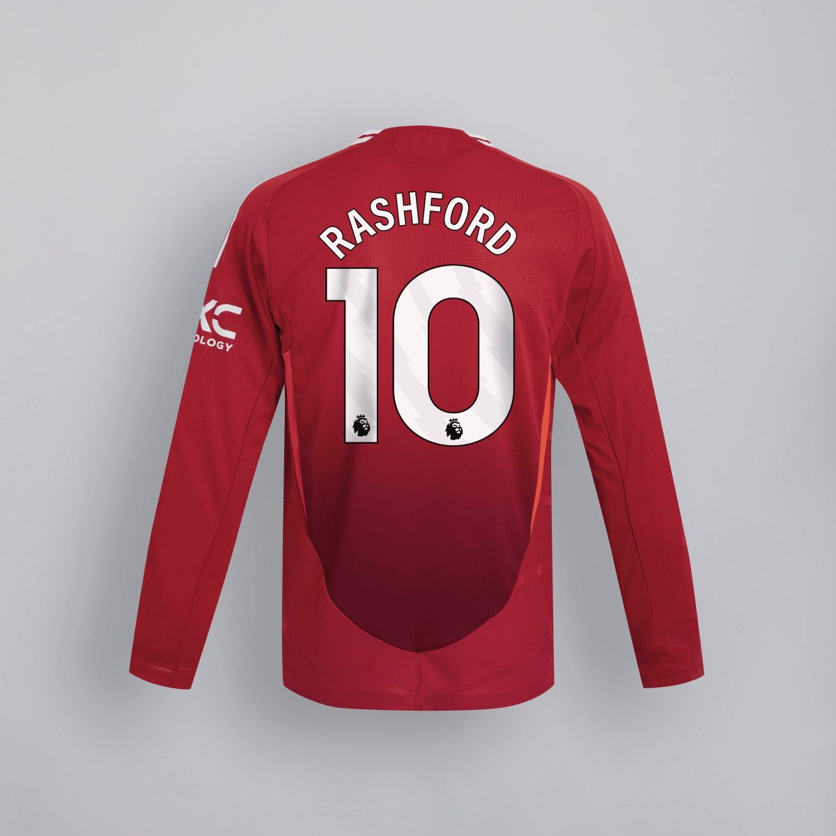 manchester united 2425 langarm home authentic trikot – 10 marcus rashford Kollektion – Exklusive Manchester United FC Trikots und Fanartikel