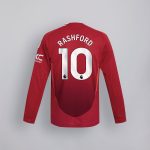 manchester united 2425 langarm home authentic trikot – 10 marcus rashford Kollektion – Exklusive Manchester United FC Trikots und Fanartikel