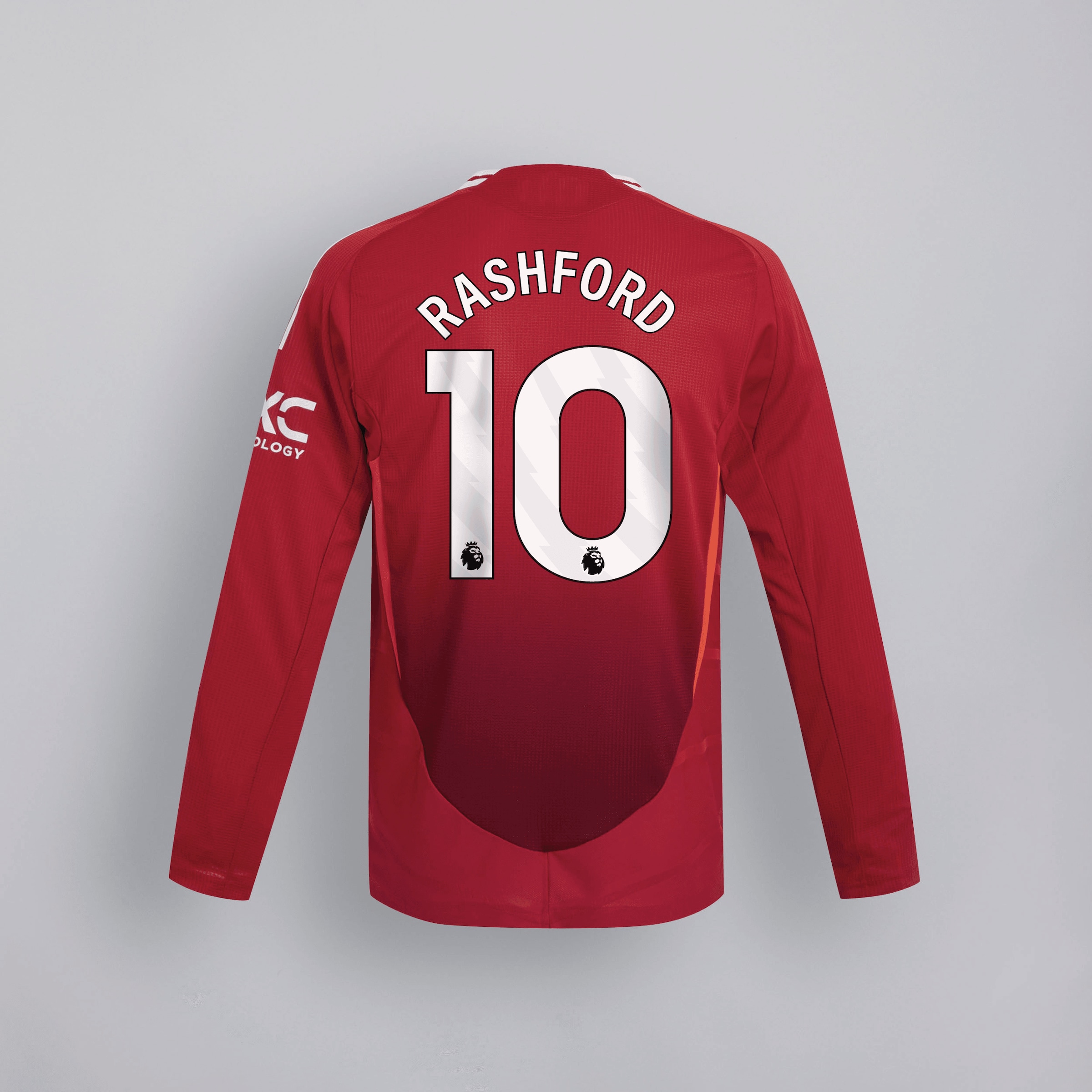 manchester united 2425 langarm home authentic trikot – 10 marcus rashford Kollektion – Exklusive Manchester United FC Trikots und Fanartikel