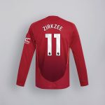 manchester united 2425 langarm home authentic trikot – 11 joshua orobosa zirkzee Kollektion – Exklusive Manchester United FC Trikots und Fanartikel