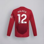 manchester united 2425 langarm home authentic trikot – 12 tyrell malacia Kollektion – Exklusive Manchester United FC Trikots und Fanartikel
