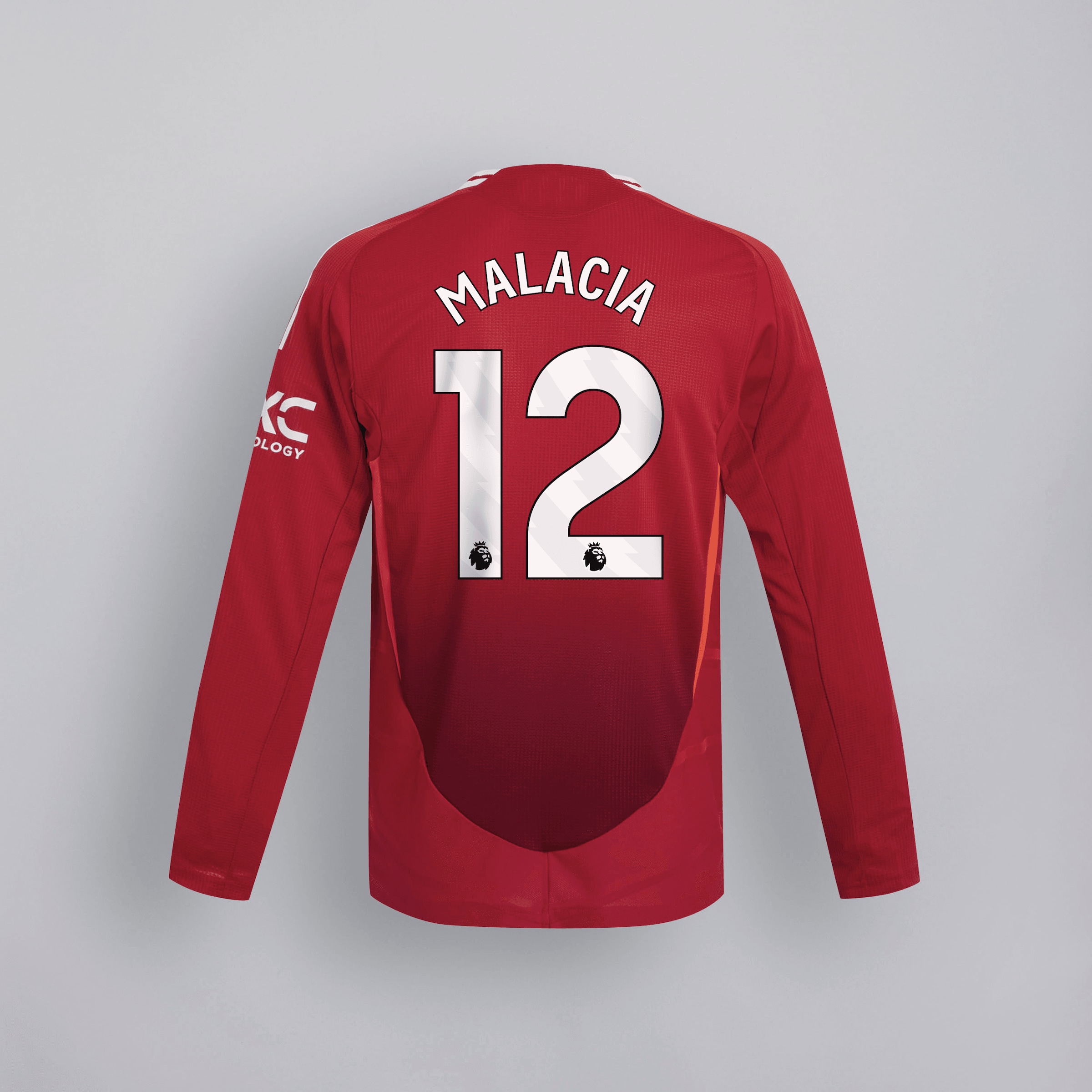 manchester united 2425 langarm home authentic trikot – 12 tyrell malacia Kollektion – Exklusive Manchester United FC Trikots und Fanartikel