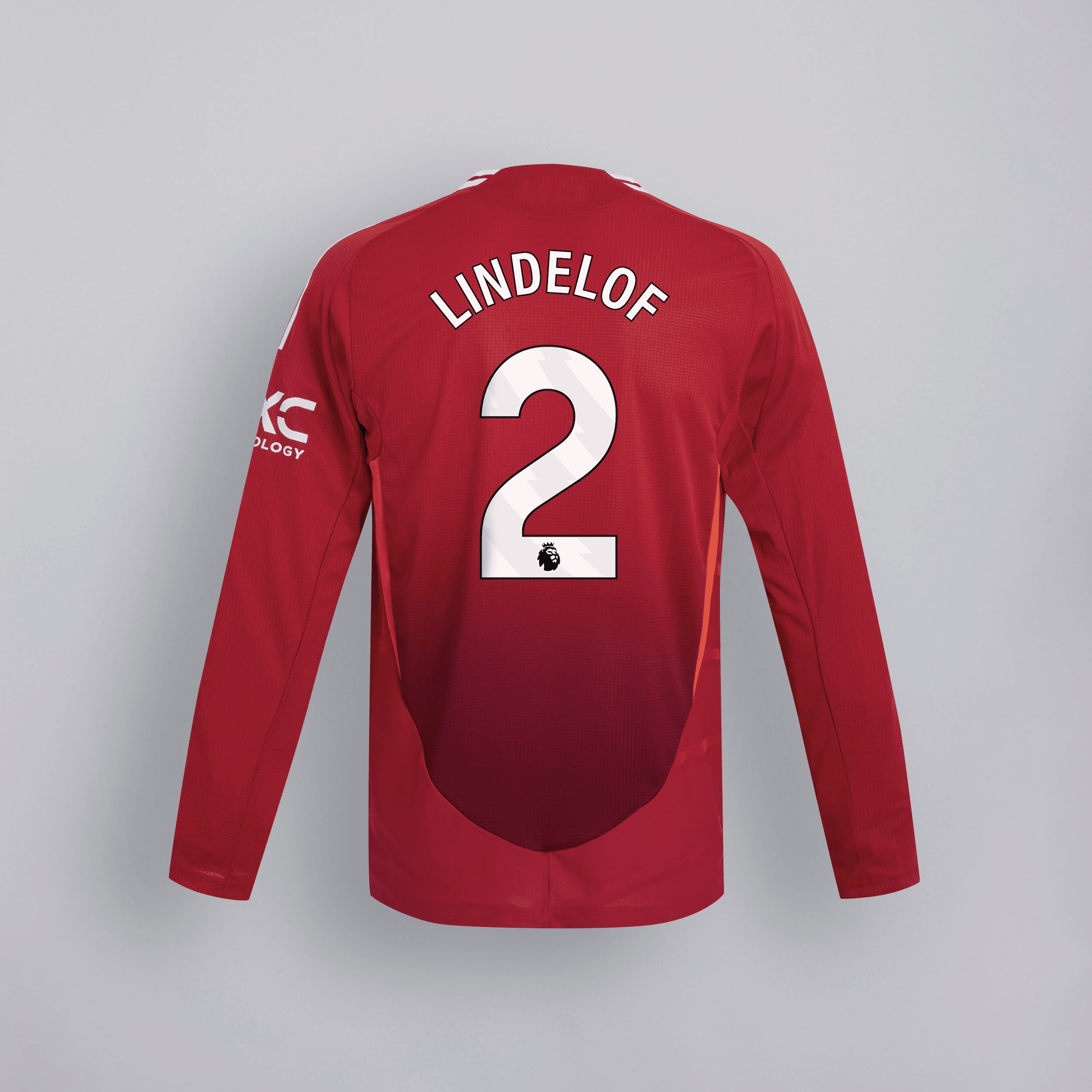 manchester united 2425 langarm home authentic trikot – 2 victor lindelöf Kollektion – Exklusive Manchester United FC Trikots und Fanartikel