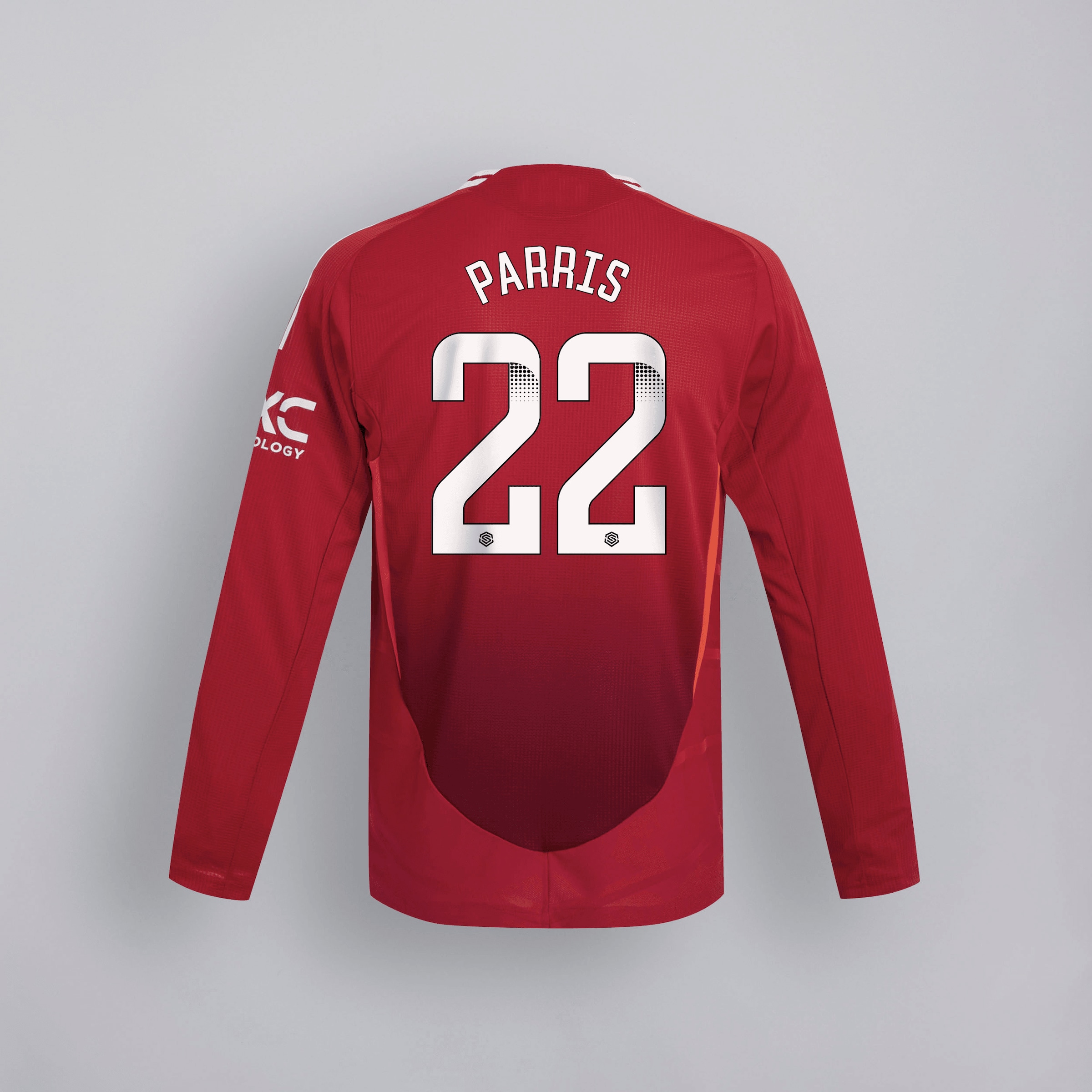 manchester united 2425 langarm home authentic trikot – 22 nikita parris Kollektion – Exklusive Manchester United FC Trikots und Fanartikel
