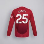 manchester united 2425 langarm home authentic trikot – 25 manuel ugarte Kollektion – Exklusive Manchester United FC Trikots und Fanartikel
