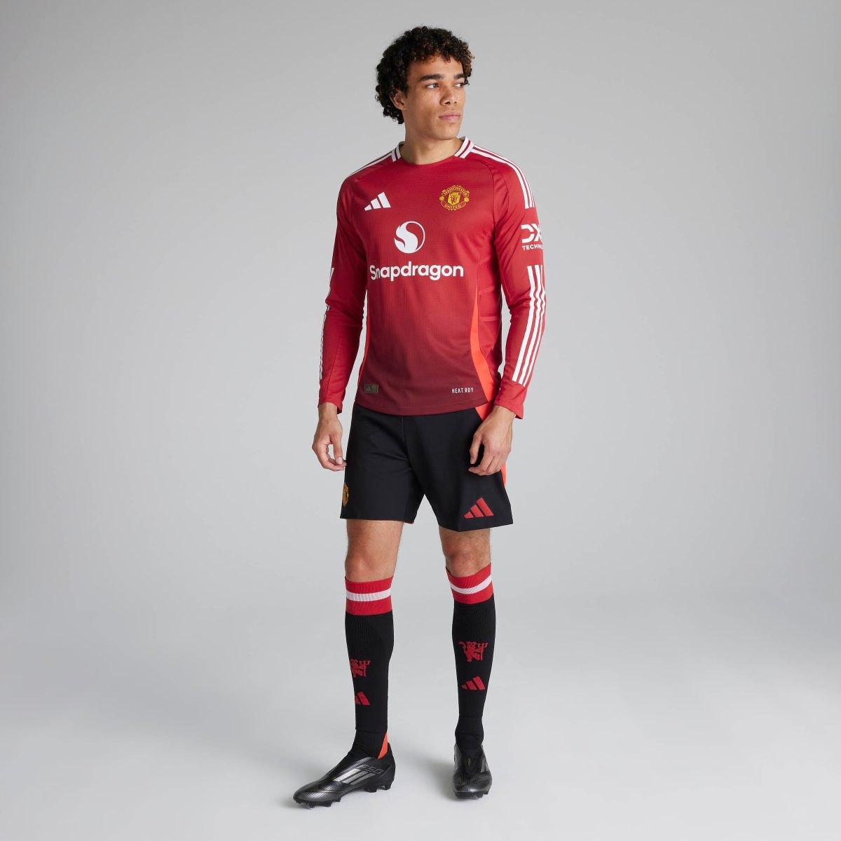 manchester united 2425 langarm home authentic trikot – 25 manuel ugarte Kollektion – Exklusive Manchester United FC Trikots und Fanartikel