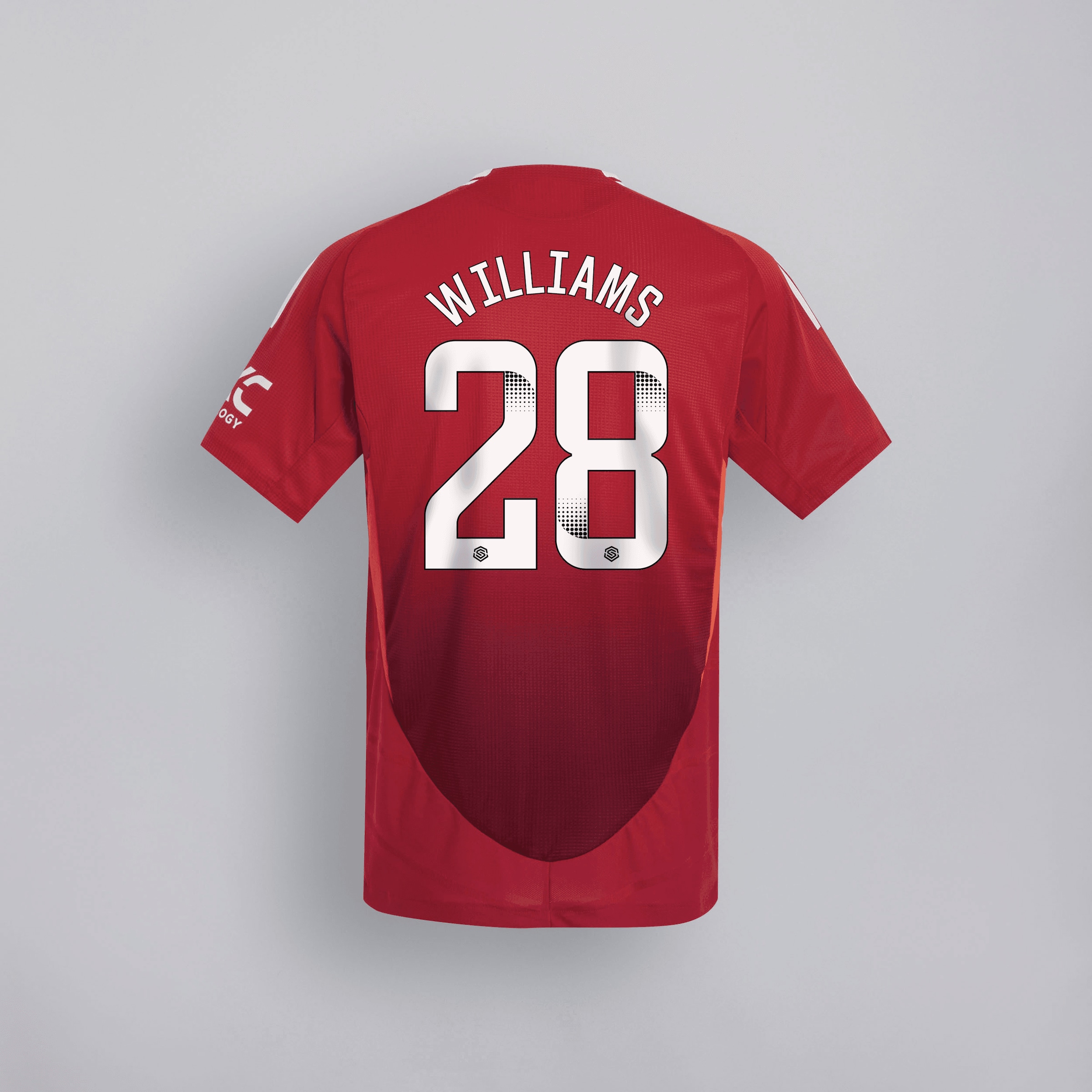 manchester united 2425 langarm home authentic trikot – 28 rachel williams Kollektion – Exklusive Manchester United FC Trikots und Fanartikel