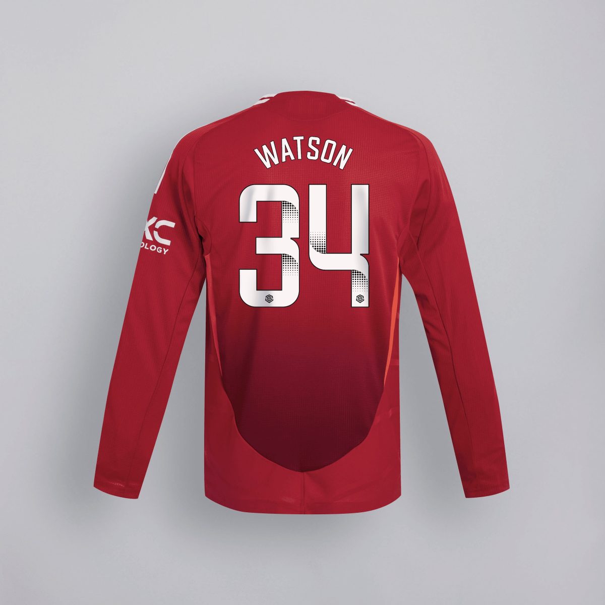 manchester united 2425 langarm home authentic trikot – 34 emma watson Kollektion – Exklusive Manchester United FC Trikots und Fanartikel