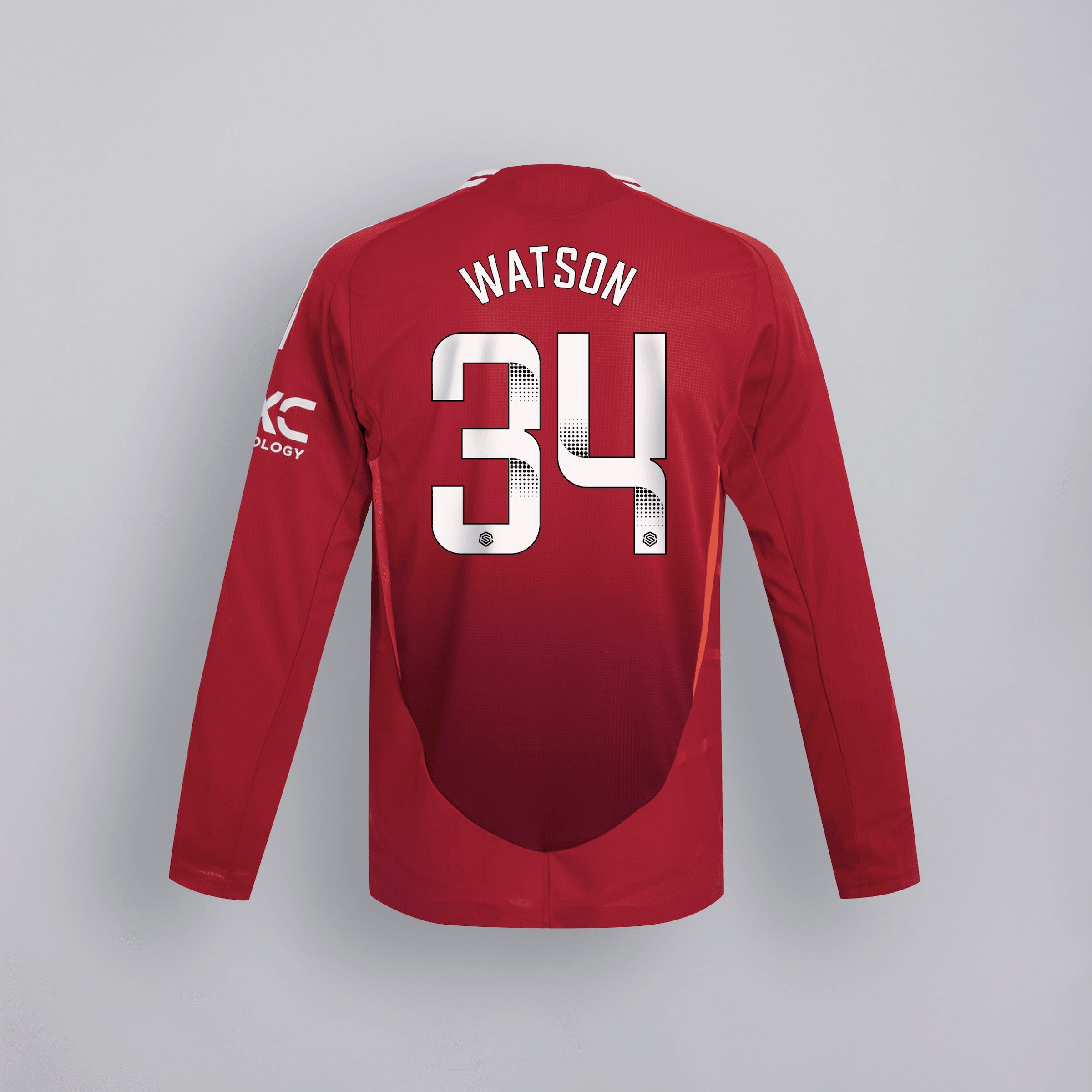 manchester united 2425 langarm home authentic trikot – 34 emma watson Kollektion – Exklusive Manchester United FC Trikots und Fanartikel