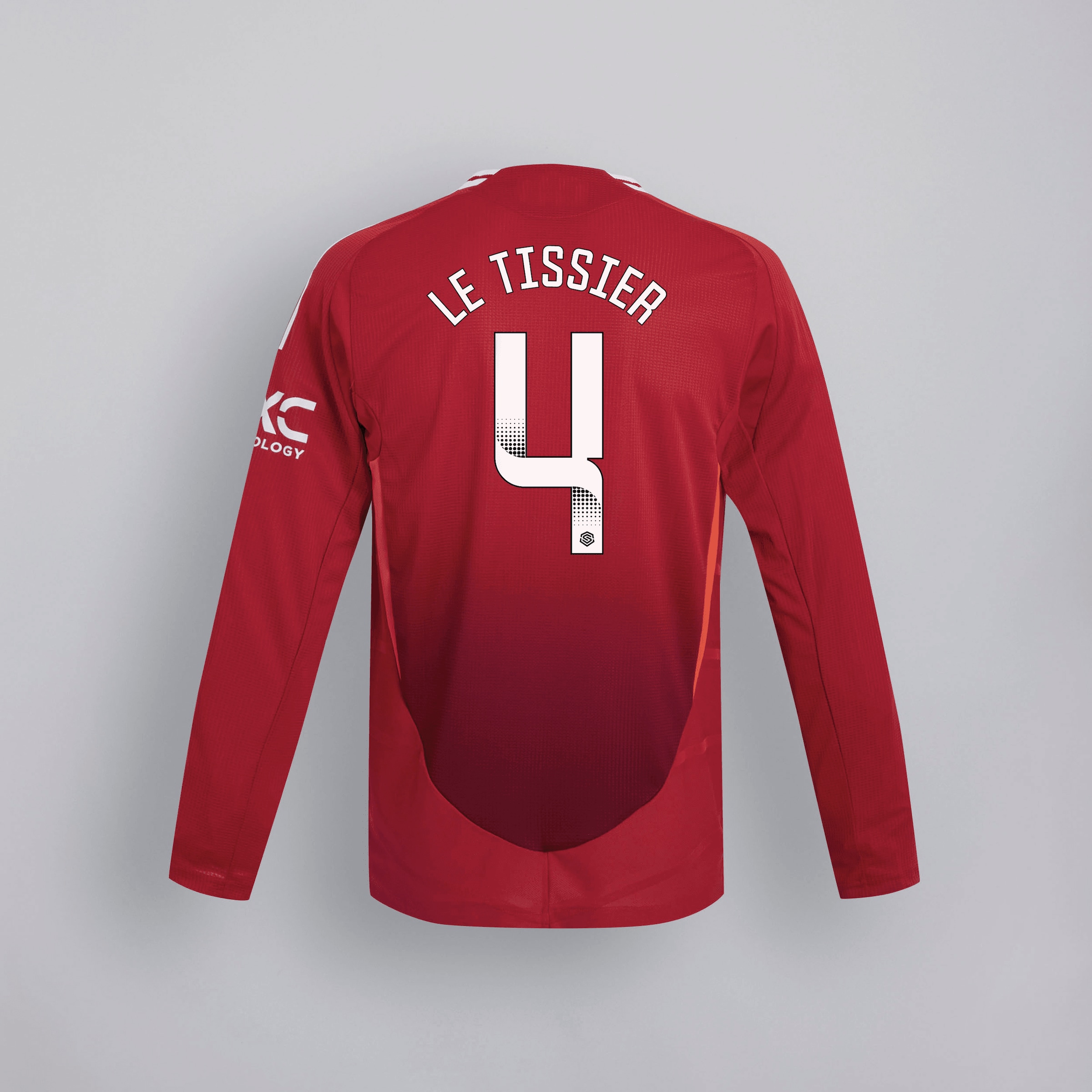 manchester united 2425 langarm home authentic trikot – 4 maya le tissier Kollektion – Exklusive Manchester United FC Trikots und Fanartikel