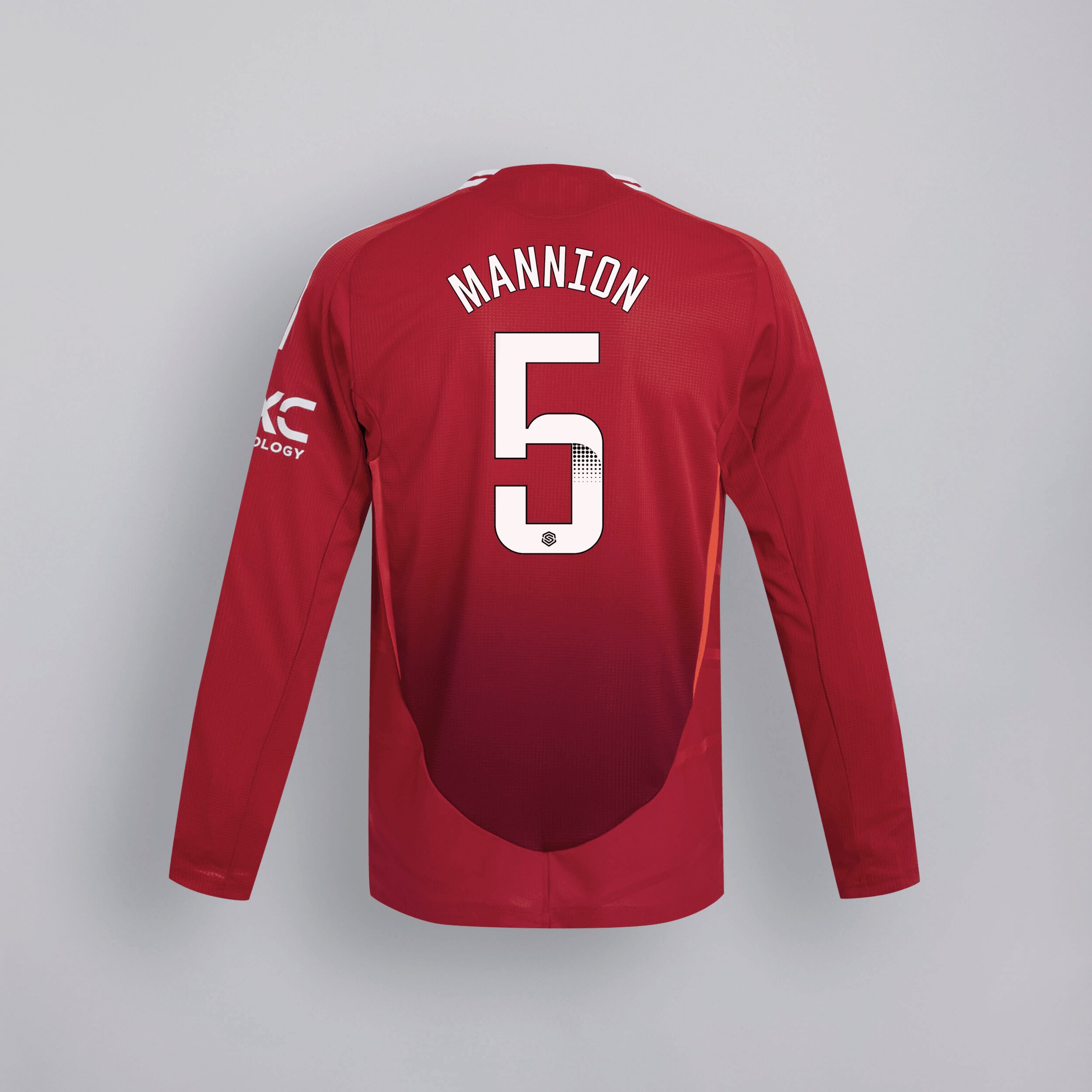 manchester united 2425 langarm home authentic trikot – 5 aoife mannion Kollektion – Exklusive Manchester United FC Trikots und Fanartikel
