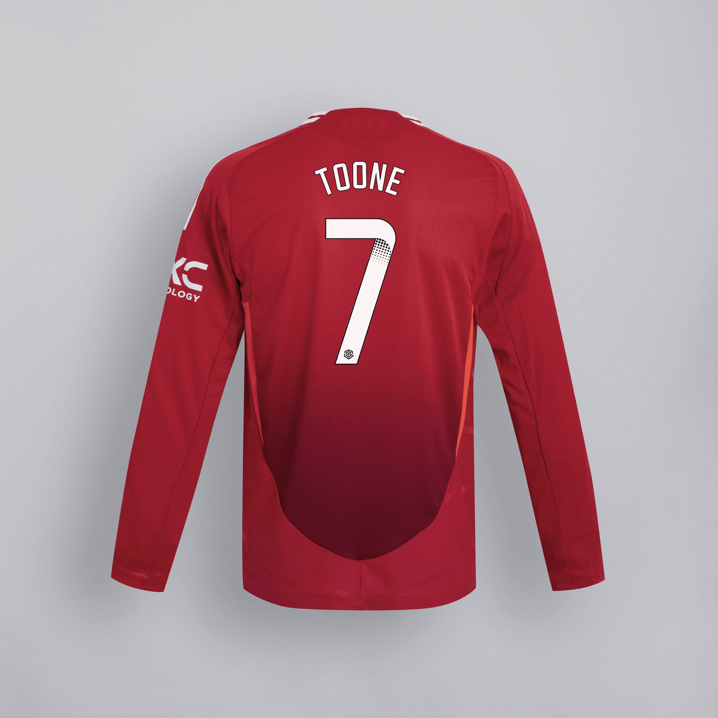 manchester united 2425 langarm home authentic trikot – 7 ella toone Kollektion – Exklusive Manchester United FC Trikots und Fanartikel
